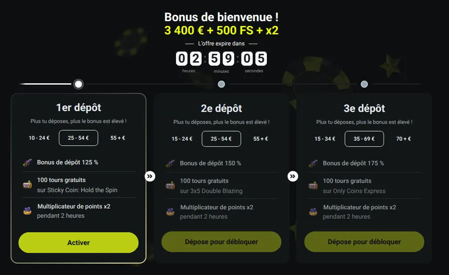 Twindor Casino bonus de bienvenue Twindor Casino bonus de bienvenue